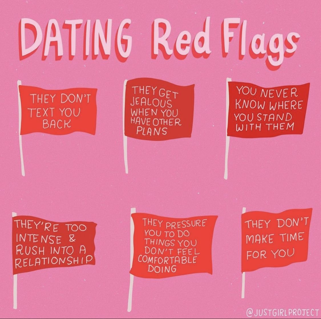 Was sind Red Flags im Dating?